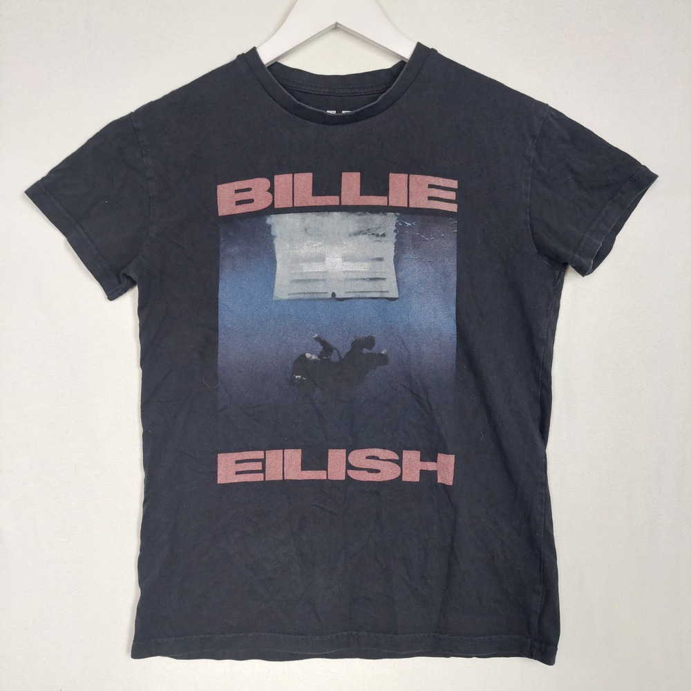 Billie Eilish Hit Me Hard and Soft Album Graphic T-Shirt Black XS RN 102050